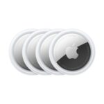 Apple AirTag 4 Pack. Keep Track of and find Your Keys, Wallet, Luggage, Backpack, and More. Simple one-tap Set up with iPhone or iPad, Bluetooth