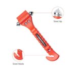 Amazon Basics Emergency Seat Belt Cutter and Window Hammer Tool, Car Accessories, 2 Pack, SW-835 - Image 4
