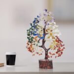 YATSKIA Chakra Crystal Tree - Handmade Healing Crystal Trees with 7 Chakra Stones | Tree of Life for Meditation | Feng Shui | Birthday Gift for Woman | Gifts for Women | Home Decor | Office Decor - Image 2