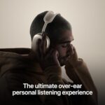 Apple AirPods Max Wireless Over-Ear Headphones, Pro-Level Active Noise Cancellation, Transparency Mode, Personalized Spatial Audio, USB-C Charging, Bluetooth Headphones for iPhone - Starlight - Image 6