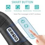 AERLANG Shiatsu Back and Neck Massager, Back Massager Deep Tissue Kneading Neck and Shoulder Massage with Heat, Electric Massage Pillow Fathers Day Gift Ideas from Daughter Son(NOT Cordless) - Image 5