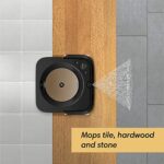iRobot Braava Jet m6 (6012) Ultimate Robot Mop- Wi-Fi Connected, Precision Jet Spray, Smart Mapping, Works with Alexa, Ideal for Multiple Rooms, Recharges and Resumes, Black - Image 7