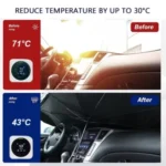 Car Windshield Sun Shade with Heat Insulation and UV Protection – Foldable Auto Sun Shield Cover - Image 13