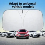 Car Windshield Sun Shade with Heat Insulation and UV Protection – Foldable Auto Sun Shield Cover - Image 10