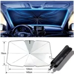 Car Windshield Sun Shade with Heat Insulation and UV Protection – Foldable Auto Sun Shield Cover - Image 15
